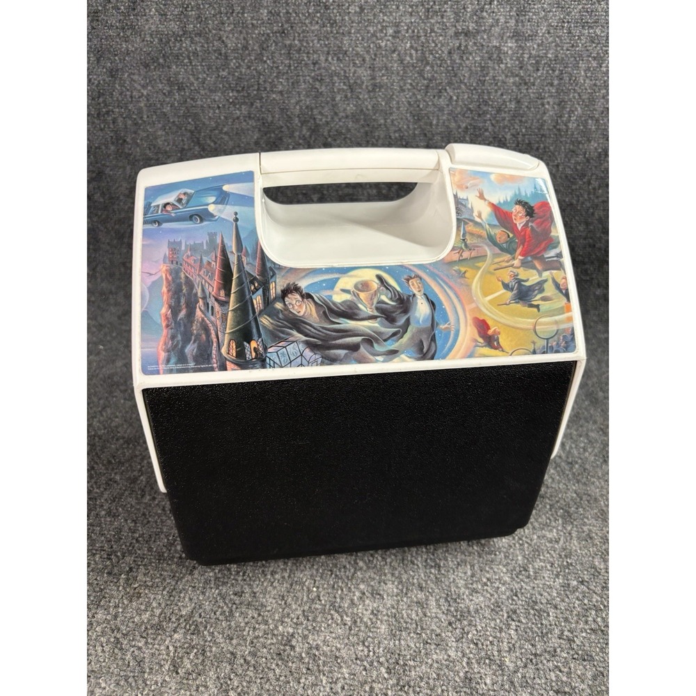 Vintage Igloo Harry Potter Illustrations Cooler 7 Qt Playmate Pal Made USA